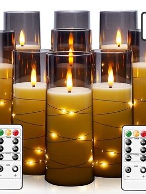 Kakoya Flameless LED Candles with Timer